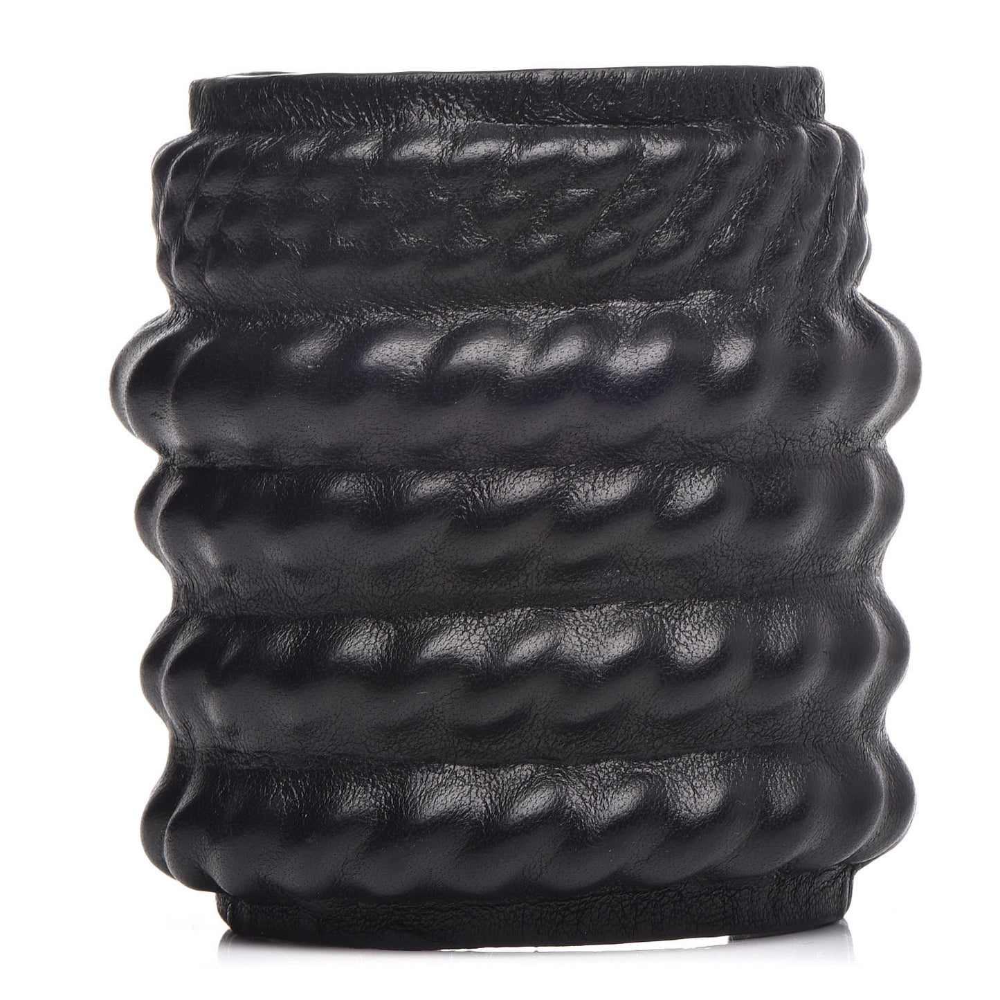 Lambskin Minimaliste Cuff Black