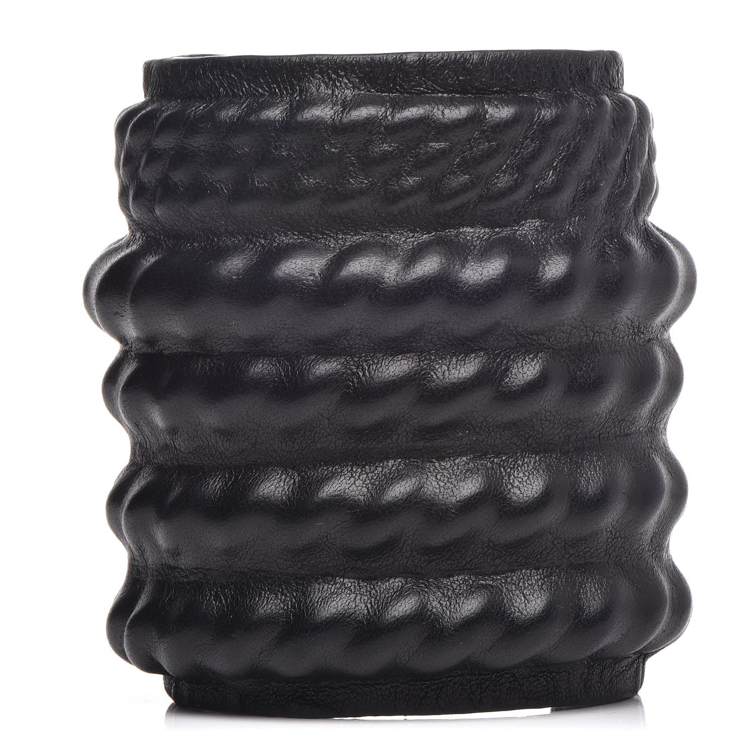 Saint Laurent Lambskin Minimaliste Cuff Black 1 of 4