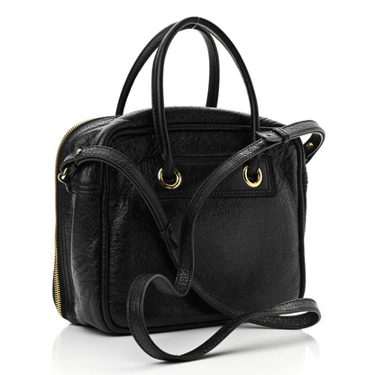 Balenciaga Agneau S Blanket Square Tote Black 3 of 10