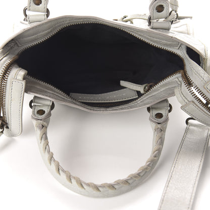 Balenciaga Agneau Classic Hardware Mini City Gris Glace 5 of 14