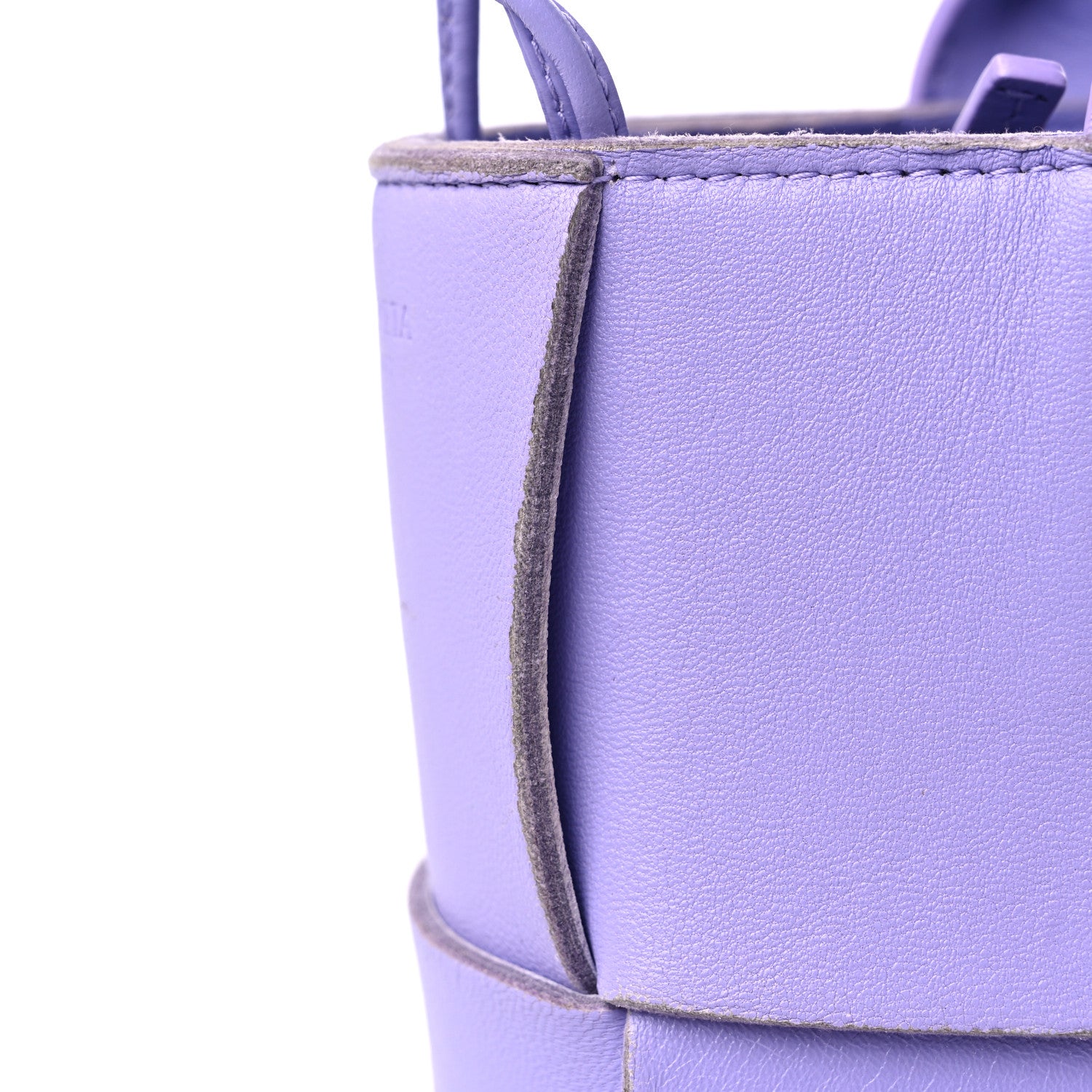 Bottega Veneta Nappa Maxi Intreccio Mini Arco Tote Wisteria 16 of 16
