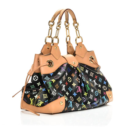 Louis Vuitton Monogram Multicolor Ursula Black 3 of 8