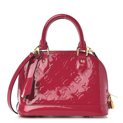 Louis Vuitton Vernis Alma BB Rose Indien 1 of 9