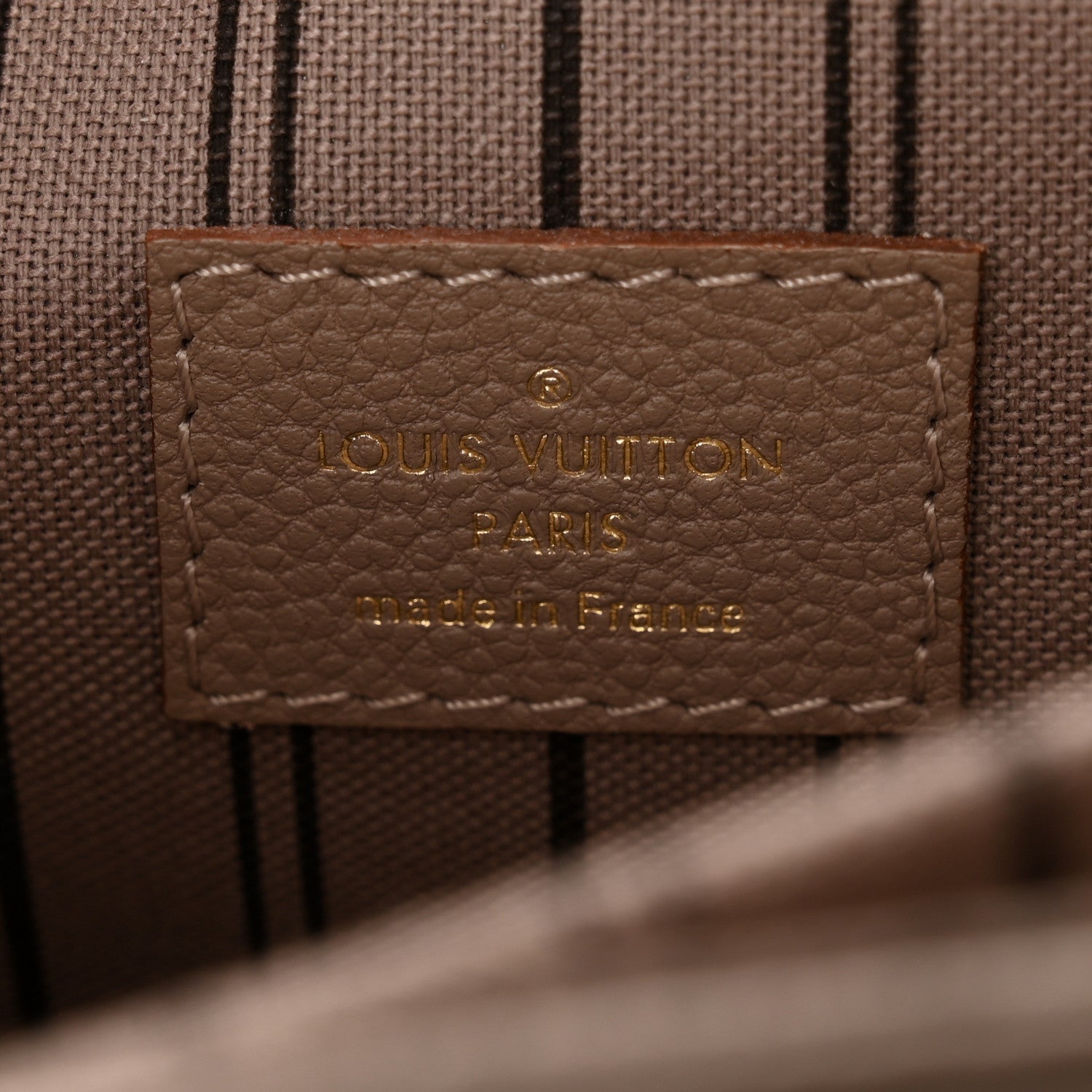 Louis Vuitton Empreinte Braided Pochette Metis Vison 6 of 10