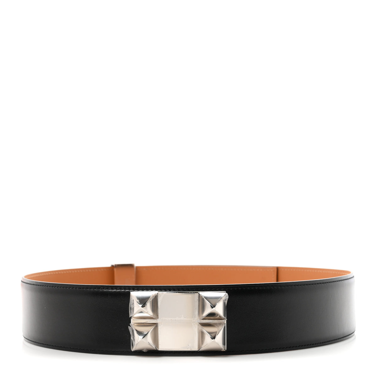 Hermes Box Collier De Chien CDC 50mm Belt 75 30 Black 2 of 5