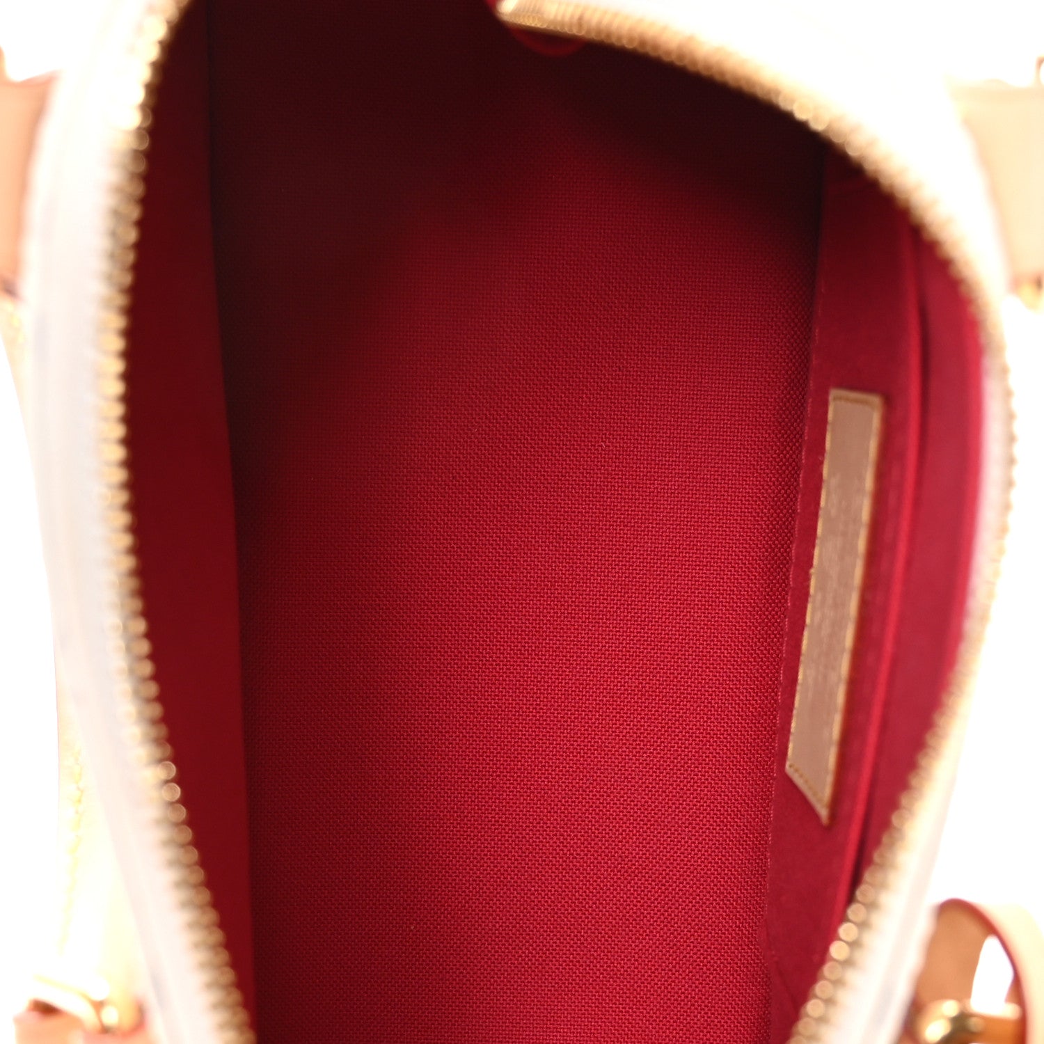 Louis Vuitton LV X TM Monogram Cerises Alma BB White 1781947