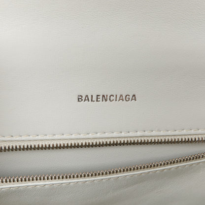 Balenciaga Calfskin Snake Embossed Small Hourglass Top Handle Bag 6 of 11