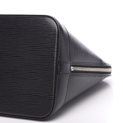 Louis Vuitton Epi Alma MM Black 7 of 8