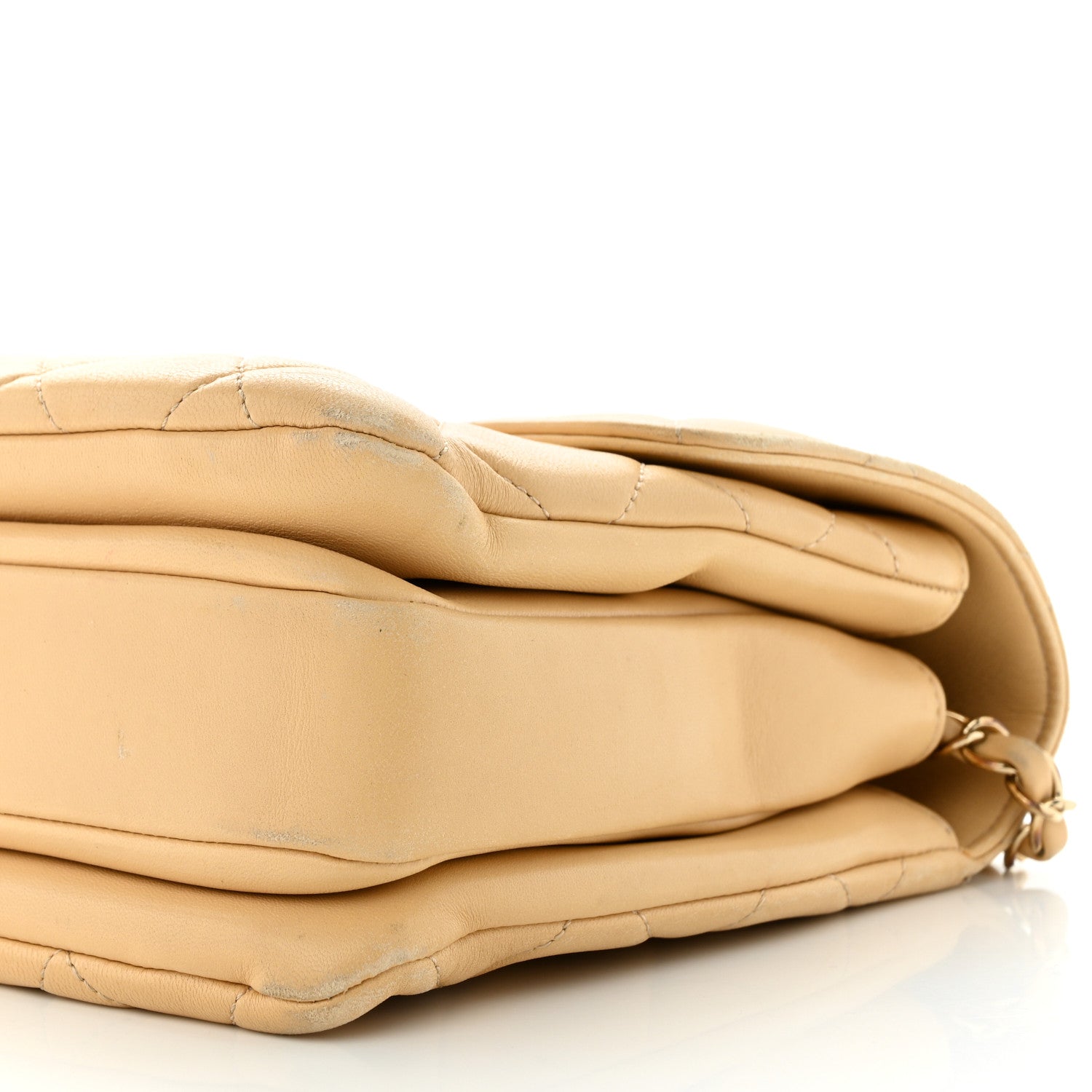 Chanel Lambskin Quilted Medium Trendy CC Flap Dual Handle Bag Beige 11 of 18