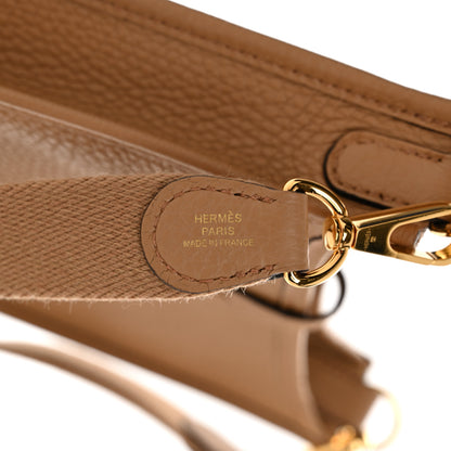 Hermes Taurillon Clemence Evelyne TPM Chai 6 of 12