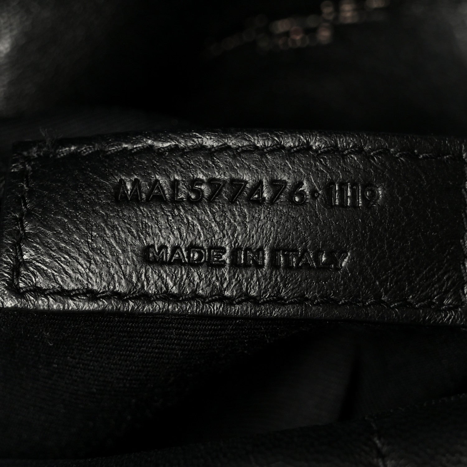 Saint Laurent Lambskin Quilted Monogram Monochrome Small Loulou Puffer Chain Satchel Black 8 of 11