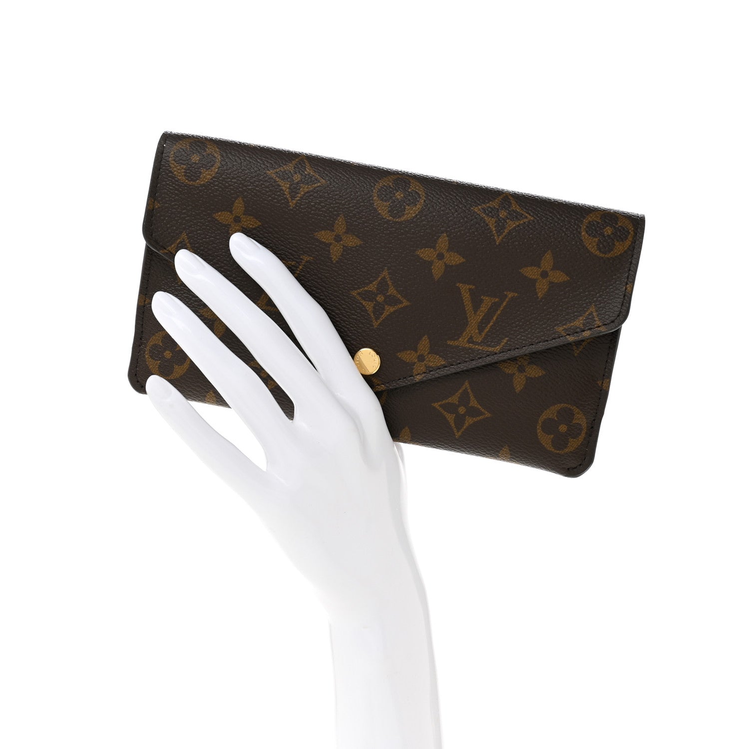 Louis Vuitton Monogram Jeanne Wallet Fuchsia 2 of 9