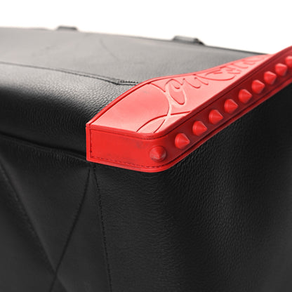 Christian Louboutin Calfskin Sneakender Studded Duffle Bag Black 10 of 16