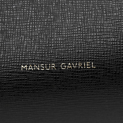 Mansur Gavriel Saffiano Backpack Black Flamma 6 of 11