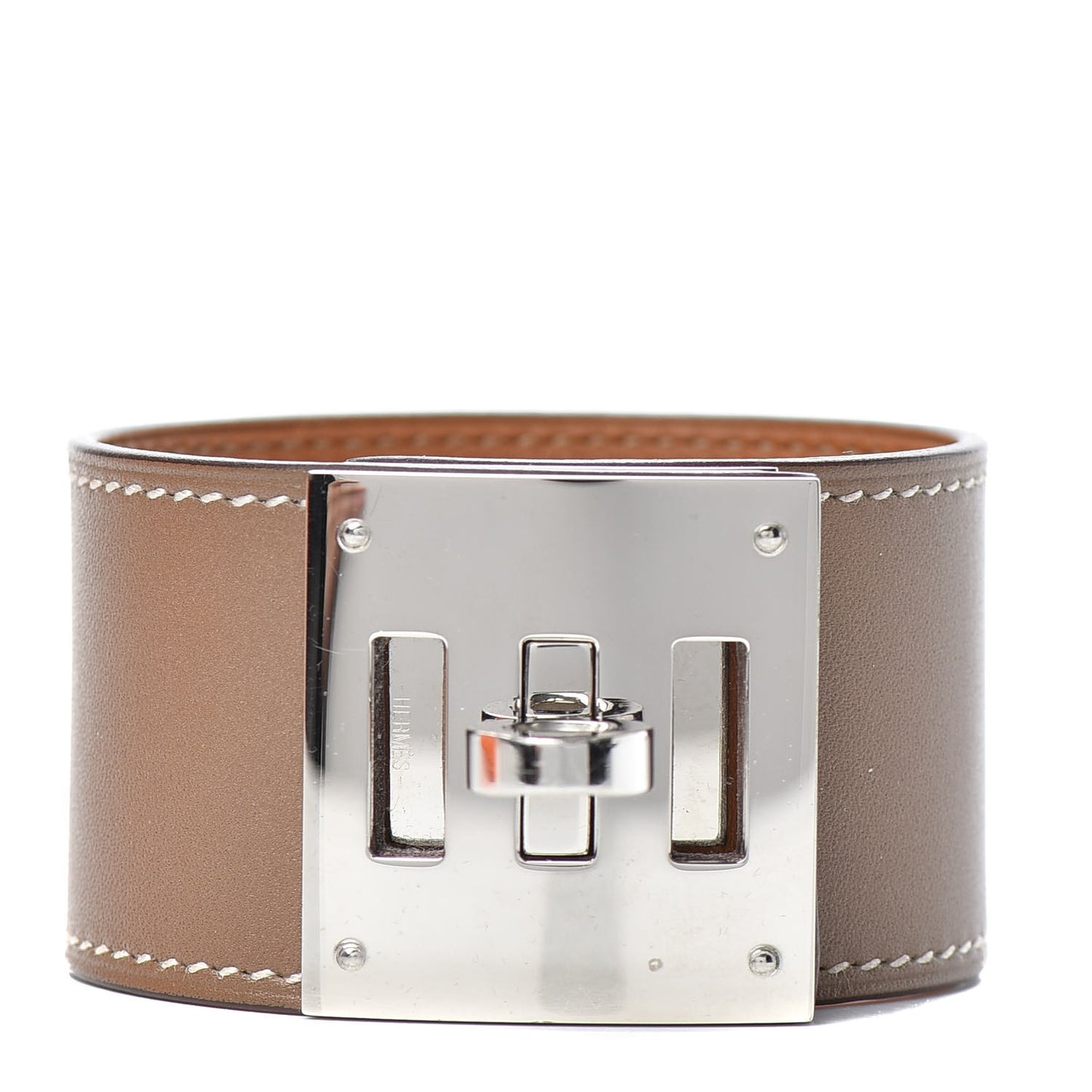 Tadelakt Kelly Dog Bracelet Etoupe