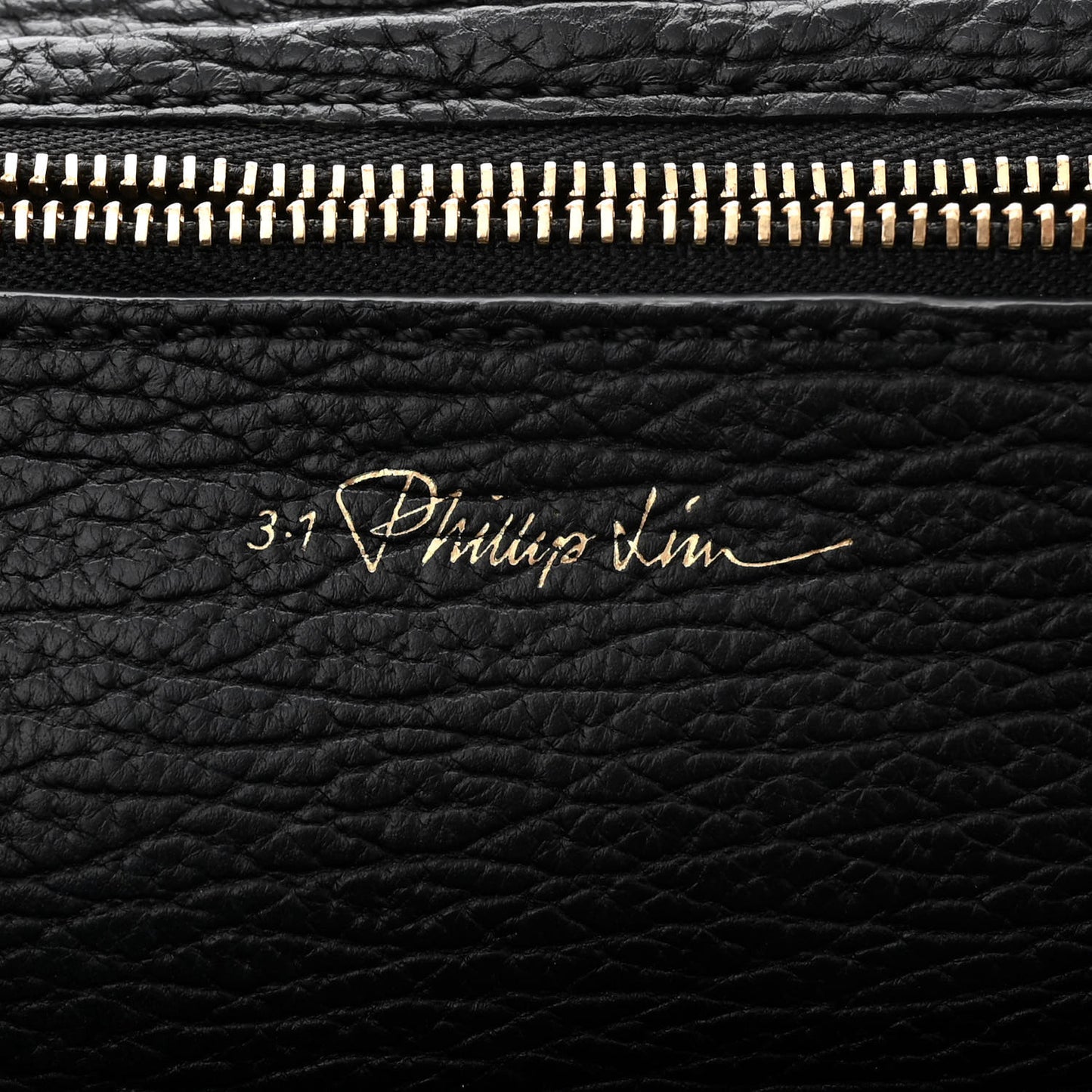 Textured Calfskin Medium Pashli Satchel Black