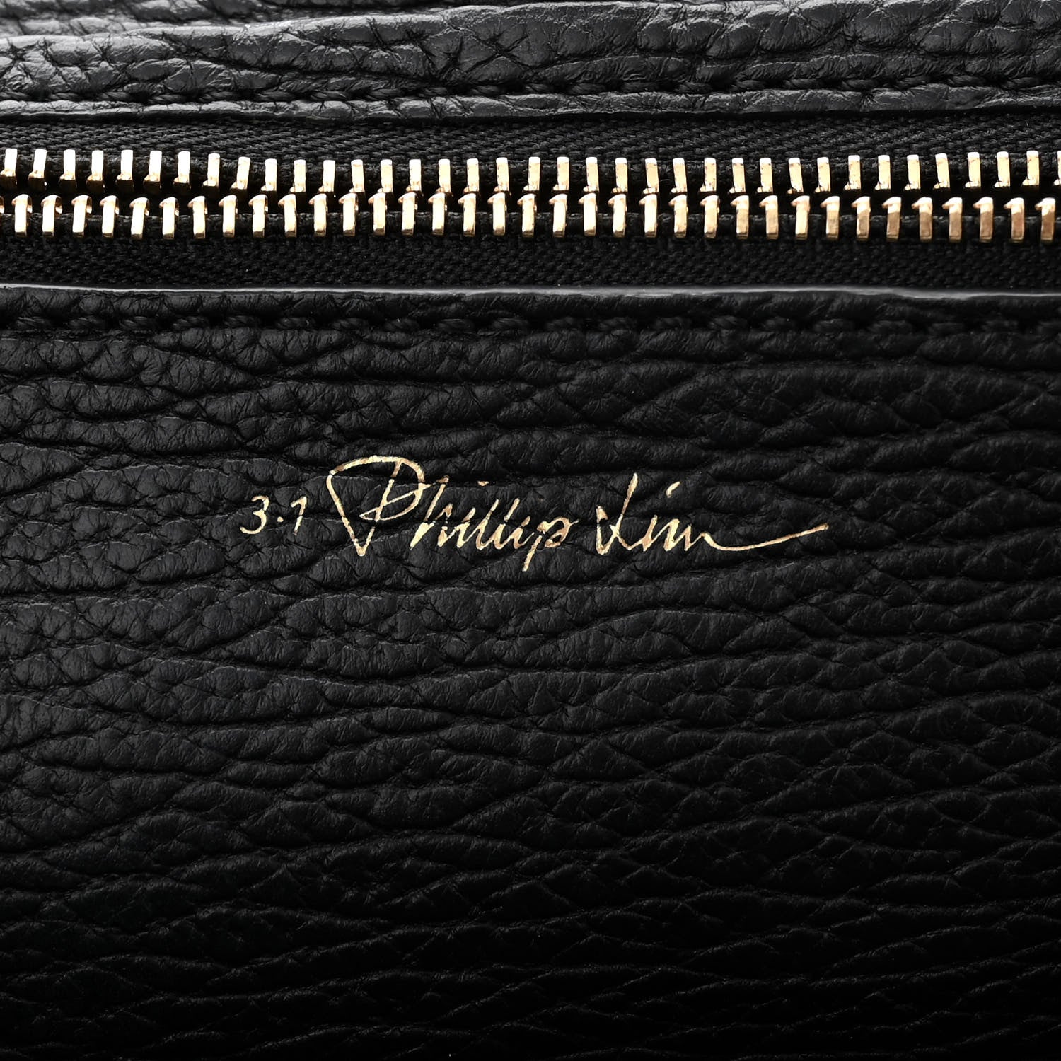 3.1 Phillip Lim Textured Calfskin Medium Pashli Satchel Black 6 of 10