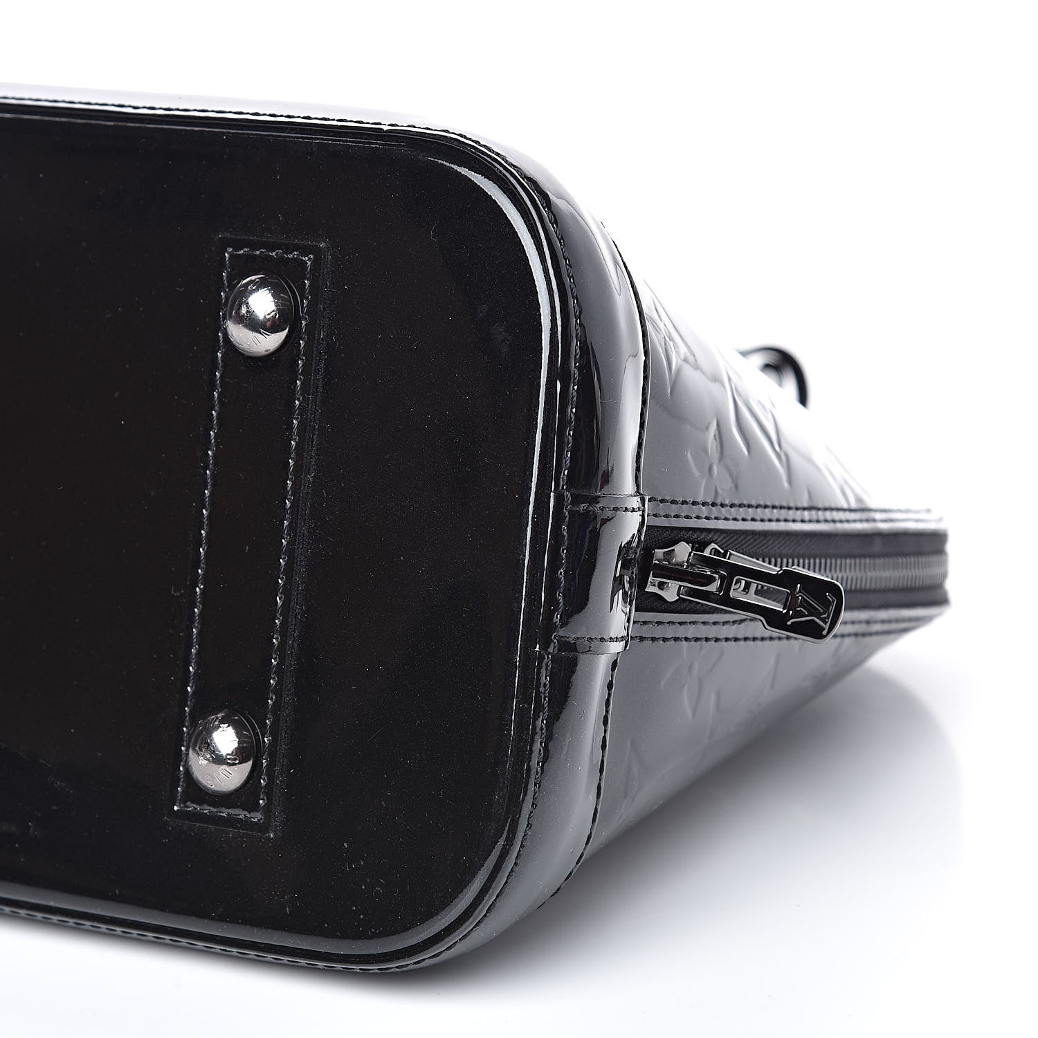 Louis Vuitton Vernis Alma PM Noir Magnetique 9 of 10