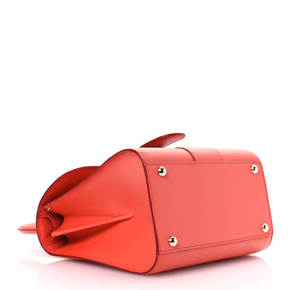 Delvaux Box Calfskin Mini Brillant Satchel Coral 4 of 12