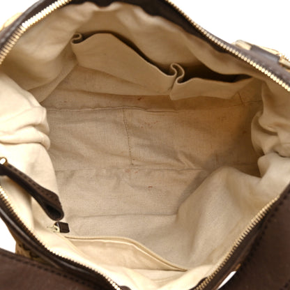 Gucci Monogram Medium Sukey Hobo Dark Brown 5 of 12