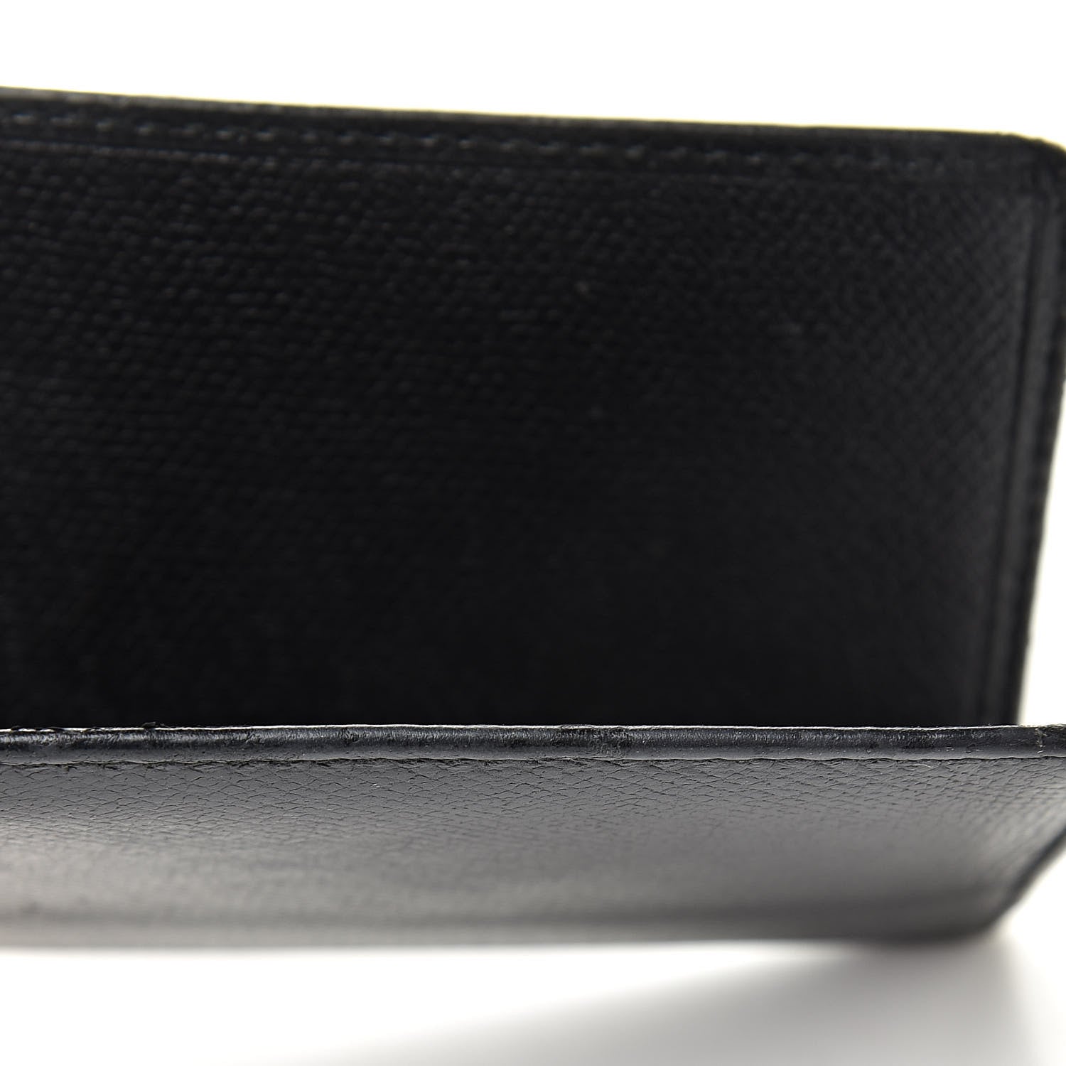 Chanel Calfskin Card Holder Wallet Black 13 of 13