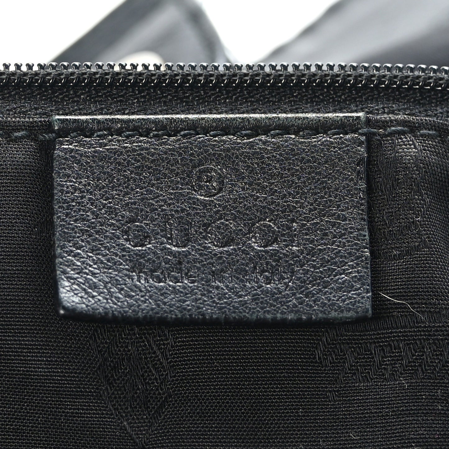 Guccissima Large Sukey Tote Black