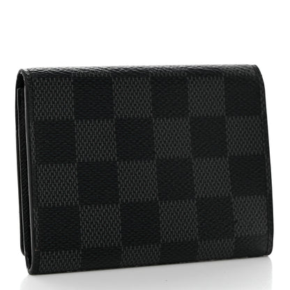 Louis Vuitton Damier Graphite Envelope Business Card Holder 3 of 8