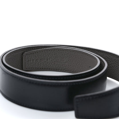 Hermes Box Togo 32mm H Belt 80 Black Etain 3 of 3