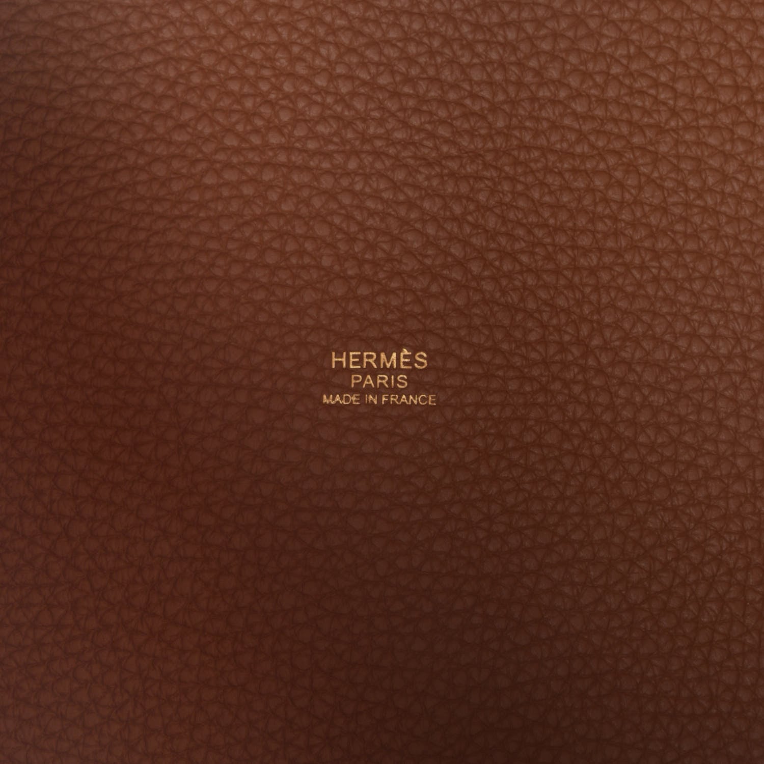 Hermes Taurillon Clemence Picotin Lock 22 MM Gold 6 of 9