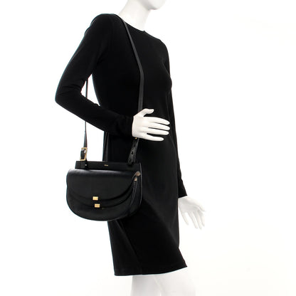 Chloe Calfskin Mini Georgia Crossbody Bag Black 2 of 7