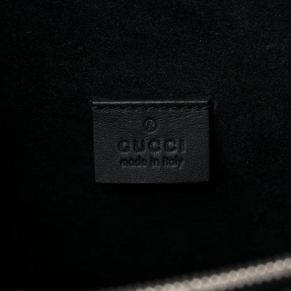 Gucci GG Supreme Monogram Crystal Medium Dionysus Shoulder Bag Black 6 of 11