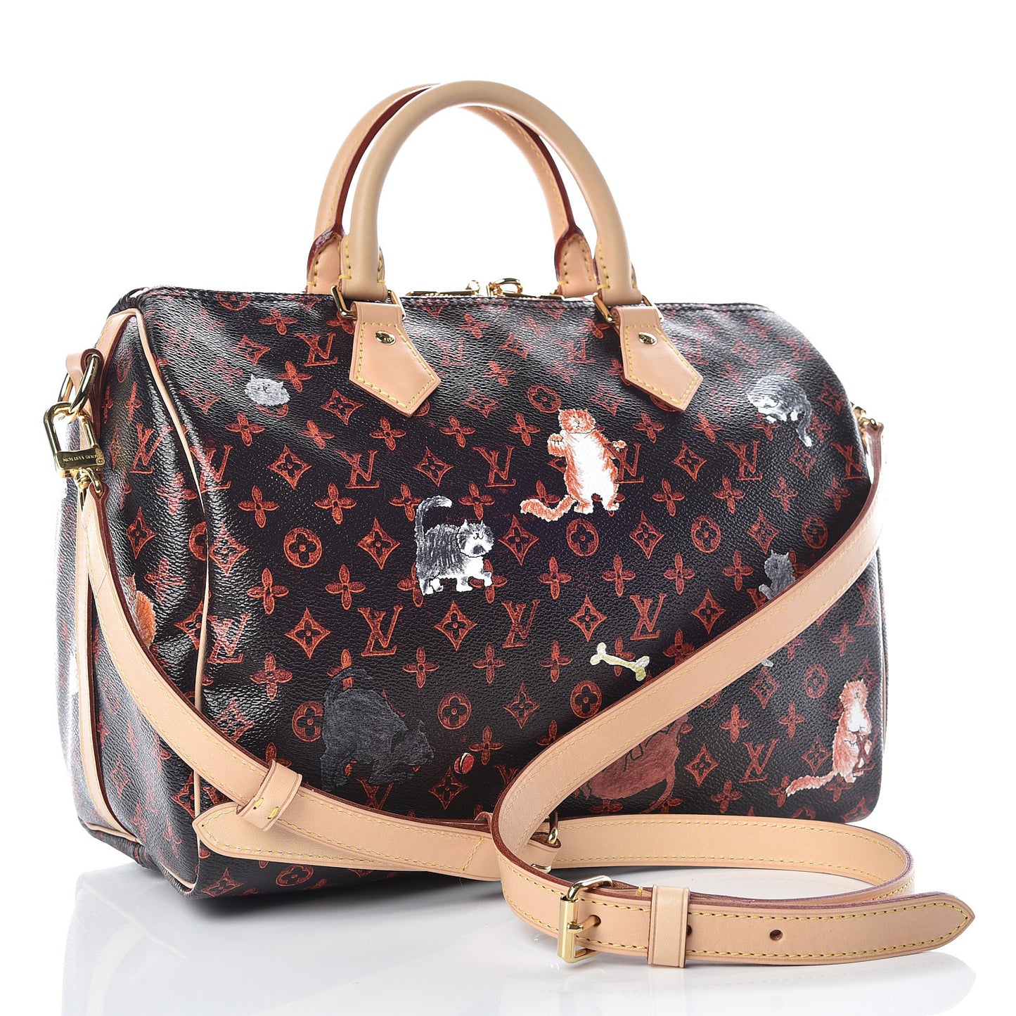 Catogram Speedy Bandouliere 30 Marron
