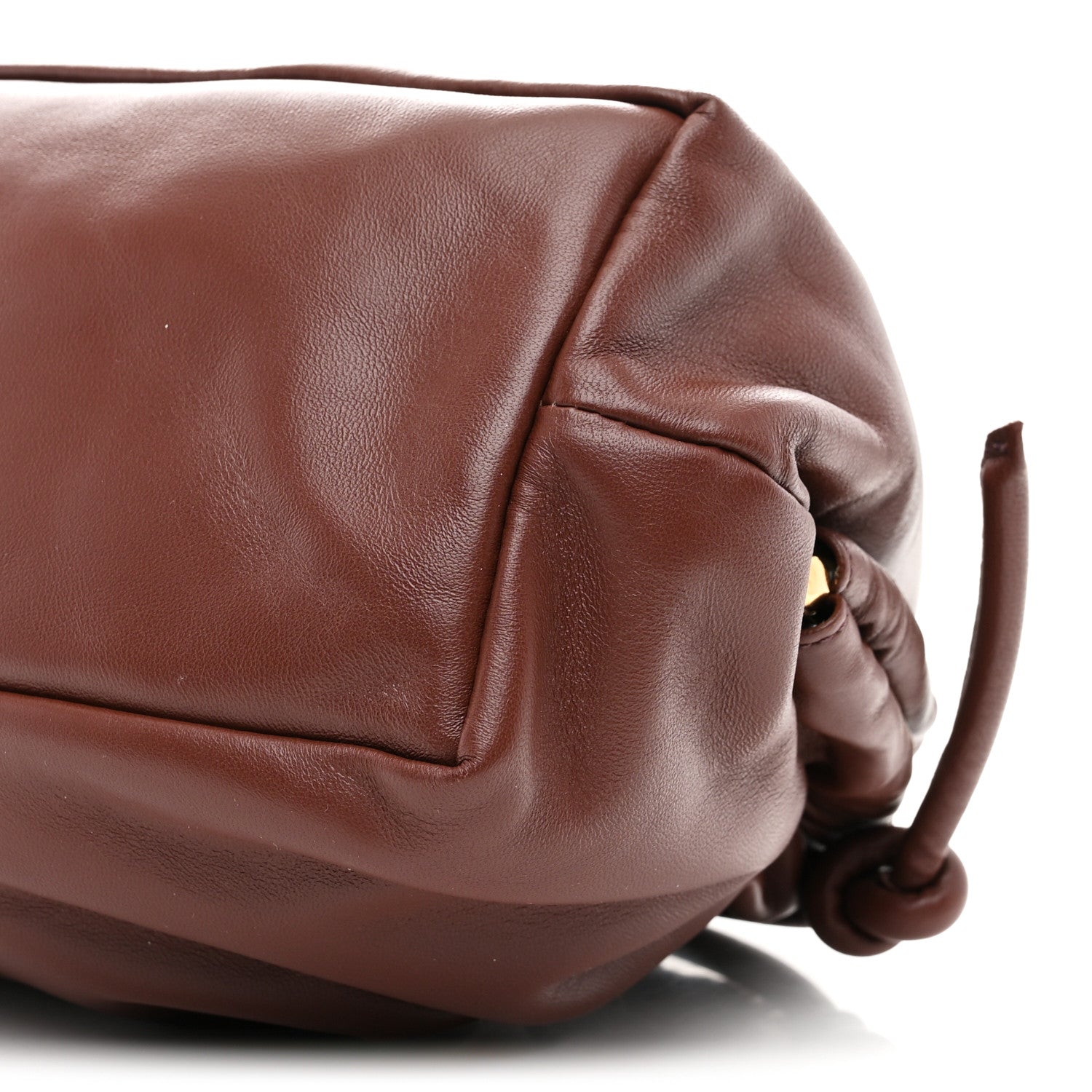 Mansur Gavriel Lambskin Oversized Cloud Clutch  Chocolate 9 of 9