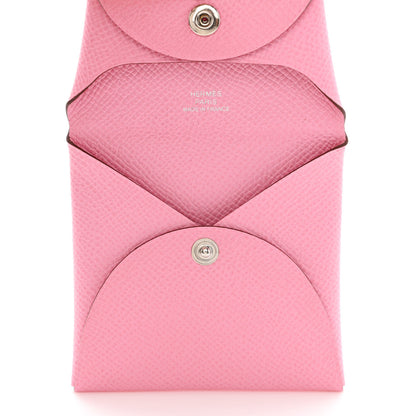 Hermes Epsom Bastia Coin Purse Mauve Sylvestre 5 of 7