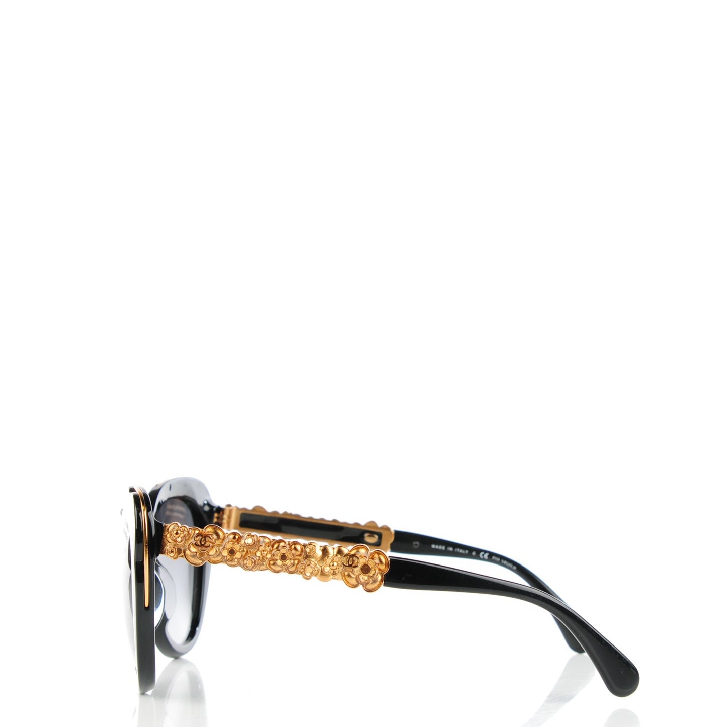 Bijou Cat Eye Sunglasses 5354-A Black