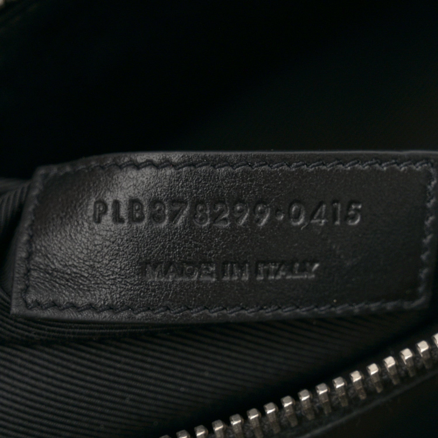 Saint Laurent Calfskin Embossed Snakeskin Small Sac De Jour Black 7 of 14