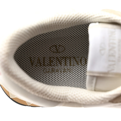 Valentino Garavani Fabric Suede Rockrunner Sneakers 39 White 6 of 8