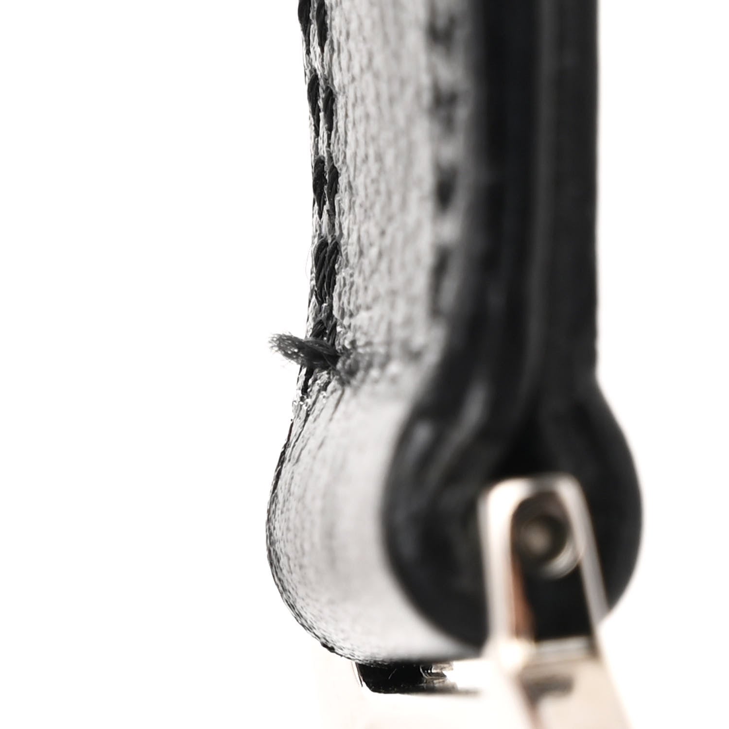 Christian Dior Shiny Goatskin Saddle Bag Black 12 of 12