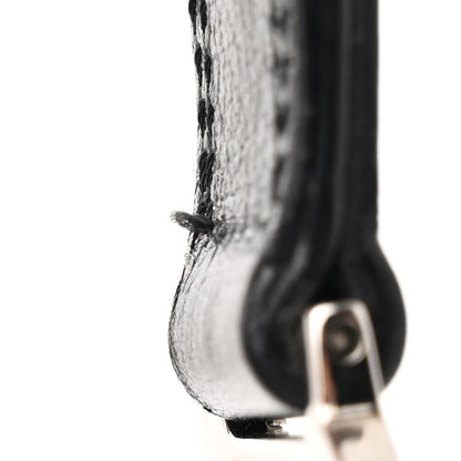 Christian Dior Shiny Goatskin Saddle Bag Black 12 of 12