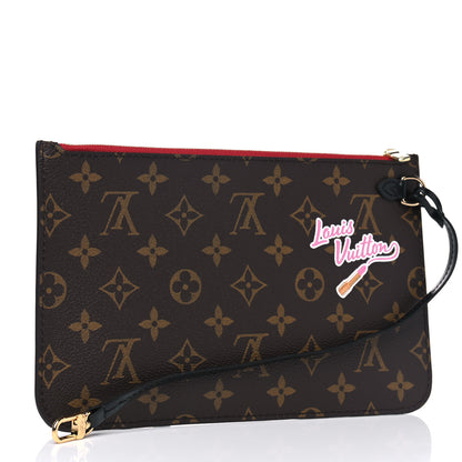 Louis Vuitton Monogram World Tour Neverfull MM GM Pochette 2 of 4