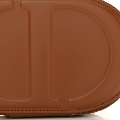 Christian Dior Calfskin CD Signature Oval Crossbody Camera Bag Brown 12 of 13