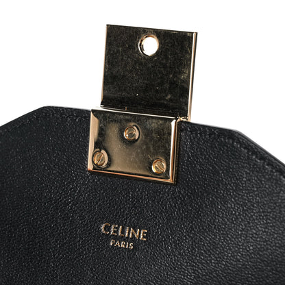 Celine Shiny Calfskin Small Pampille C Bag Black 10 of 12