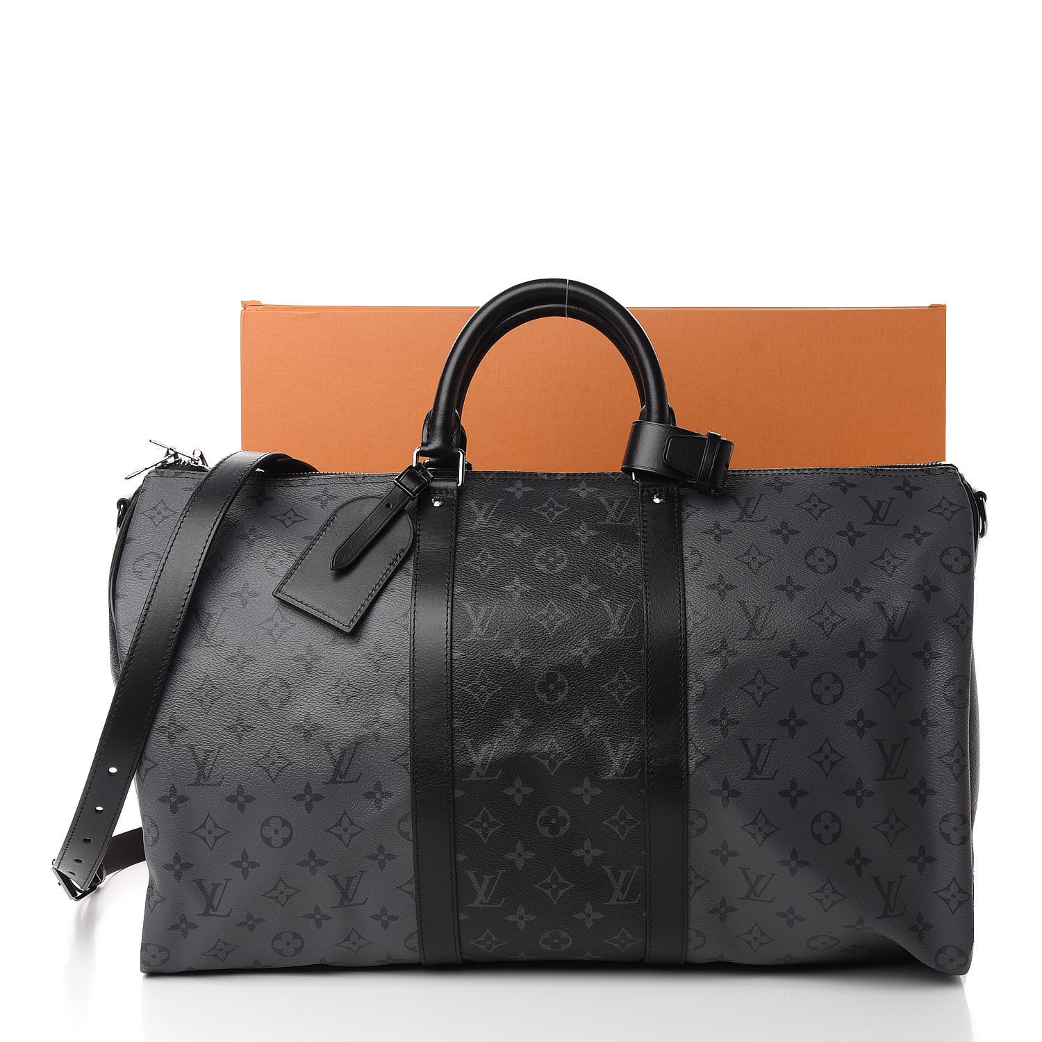 Louis Vuitton Reverse Monogram Eclipse Keepall Bandouliere 50 9 of 9