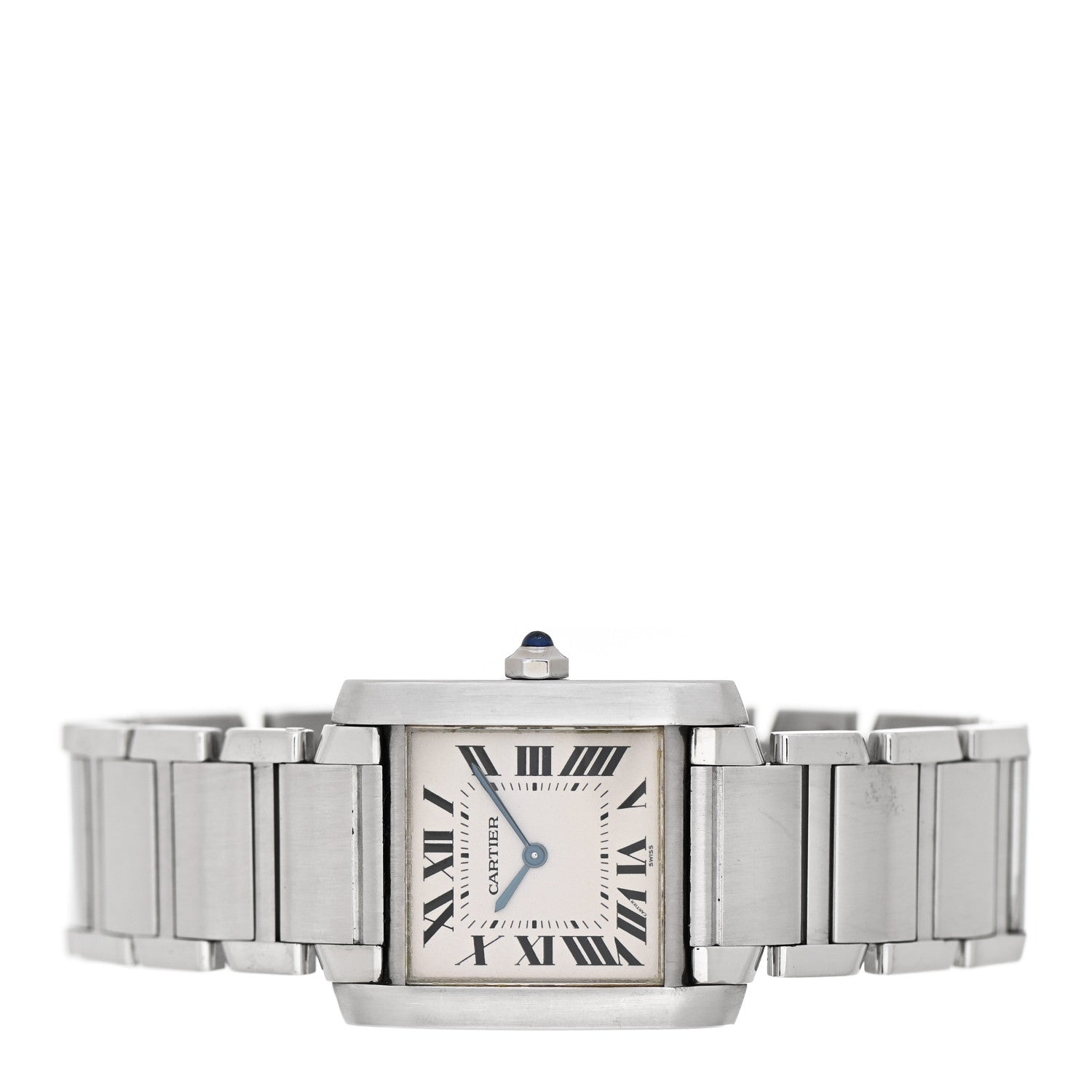 Cartier Stainless Steel 25mm Tank Francaise Quartz Watch 2 of 5