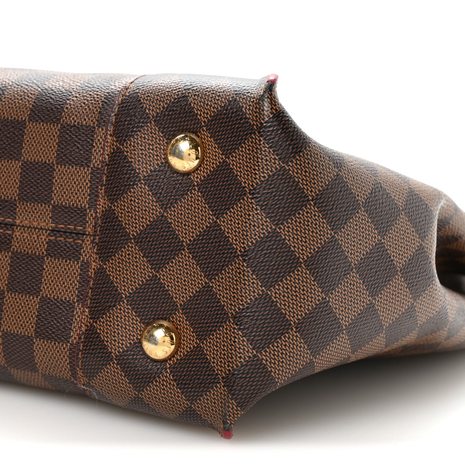 Louis Vuitton Damier Ebene Caissa Hobo Cherry 10 of 11