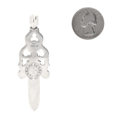Chrome Hearts Sterling Silver Large Dagger Pendant 2 of 3