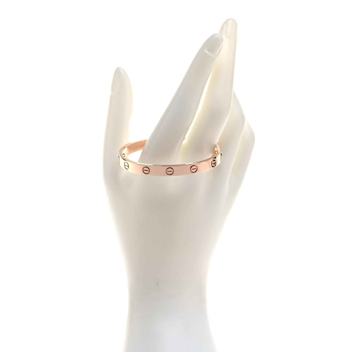 Cartier 18K Pink Gold LOVE Bracelet 16 2 of 6