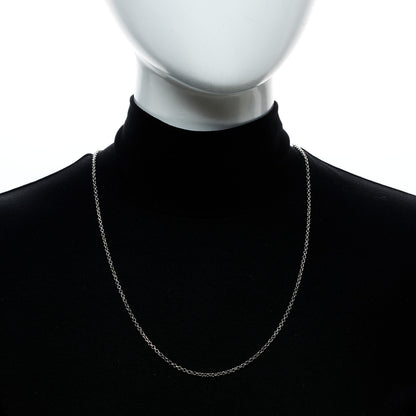 Chrome Hearts Sterling Silver Roll Chain Necklace 24" 2 of 5