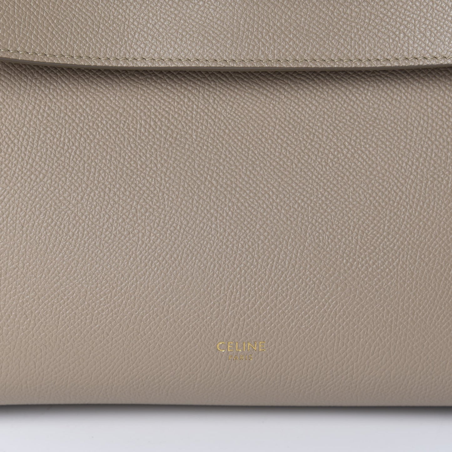 Grained Calfskin Mini Belt Bag Light Taupe