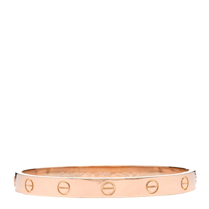 Cartier 18K Pink Gold LOVE Bracelet 16 1 of 5